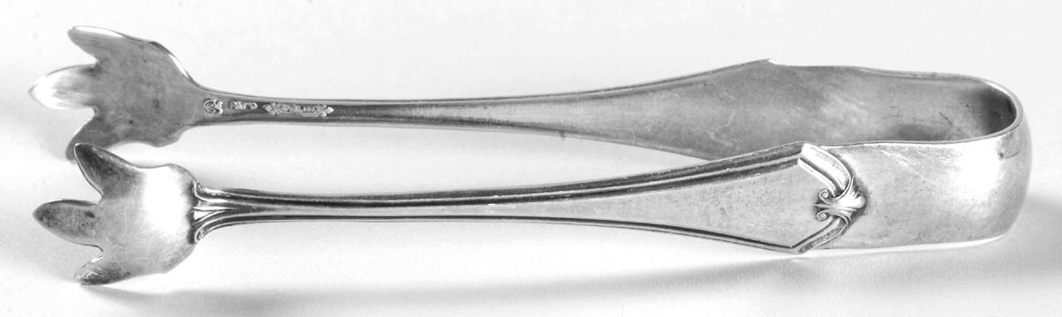Shirley (Sterling, 1910) Small Sugar Tongs by International Silver-1