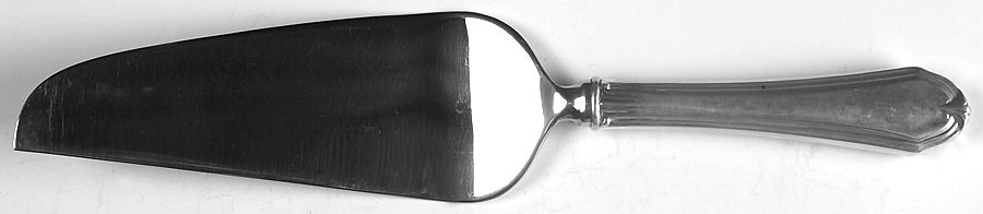 Shirley (Sterling, 1910) Pie & Cake Server with Stainless Blade by International Silver-1
