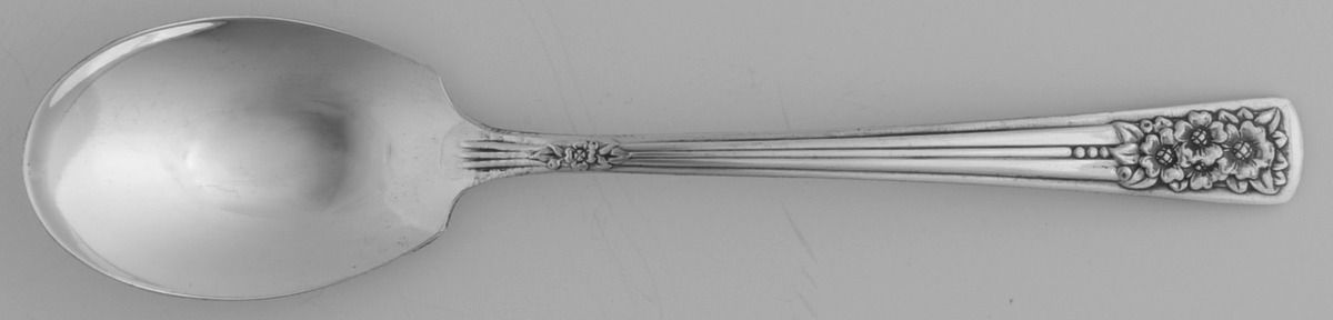 Silver Belle (Silverplate, 1940) Sugar Spoon by International Silver-1