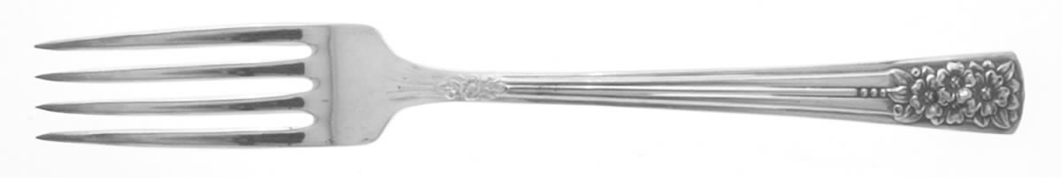 Silver Belle (Silverplate, 1940) Fork by International Silver-1