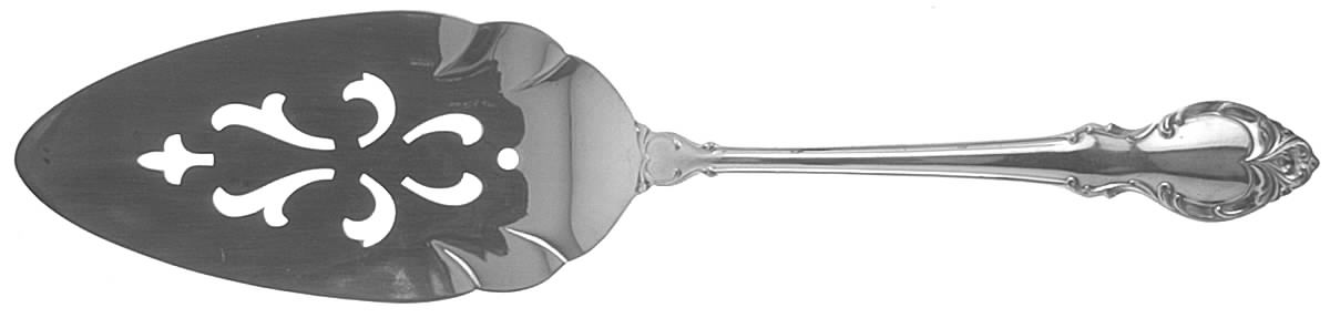 Silver Fashion (Silverplate, 1957) Solid Pierced Pie Server by International Silver-1