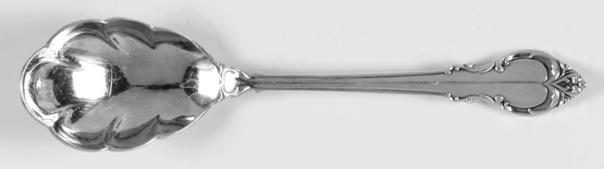 Silver Fashion (Silverplate, 1957) Sugar Shell Spoon by International Silver-1
