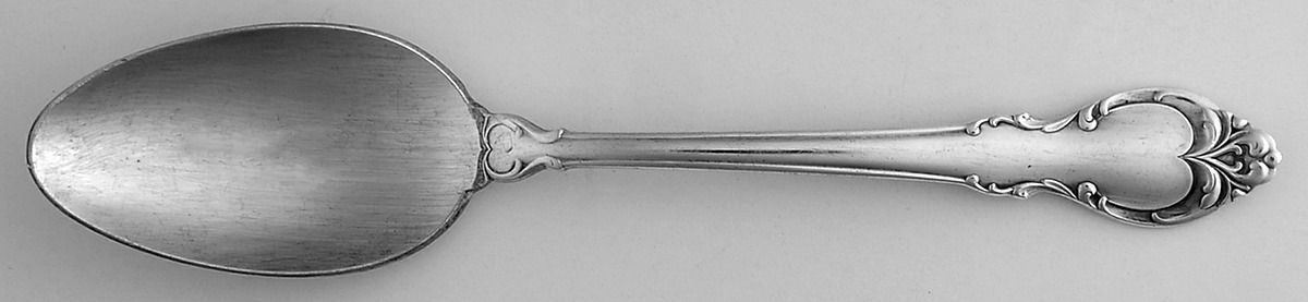 Silver Fashion (Silverplate, 1957) Five O'Clock Teaspoon by International Silver-1
