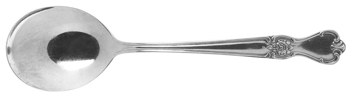 Signature (Silverplate, 1960) Round Bowl Soup Spoon (Gumbo) by International Silver-1