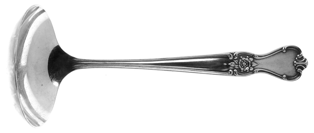 Signature (Silverplate, 1960) Solid Gravy Ladle by International Silver-1