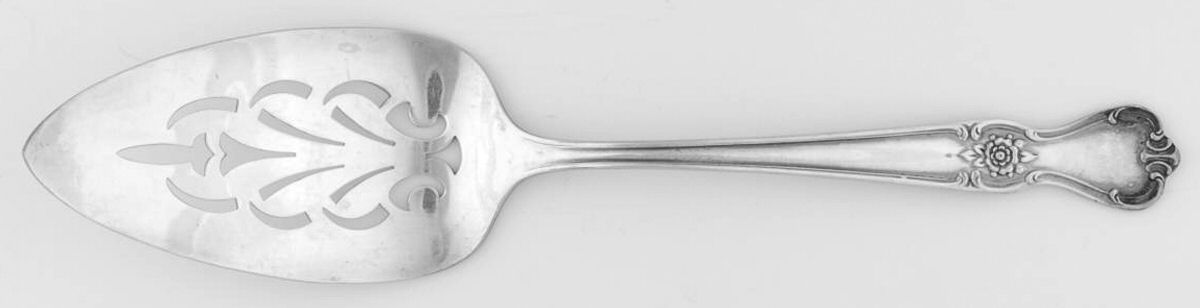 Signature (Silverplate, 1960) Solid Pierced Pie Server by International Silver-1