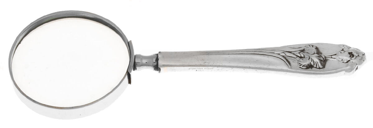 Silver Iris (Sterling, 1955) Magnifying Glass by International Silver-1