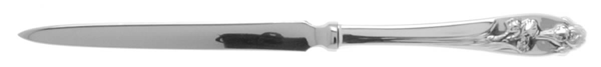 Silver Iris (Sterling, 1955) Letter Opener with Stainless Blade by International Silver-1