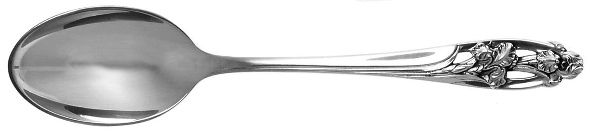 Silver Iris (Sterling, 1955) Teaspoon by International Silver-1