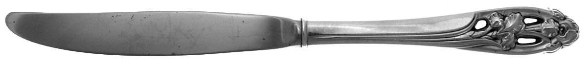 Silver Iris (Sterling, 1955) Modern Hollow Knife by International Silver-1