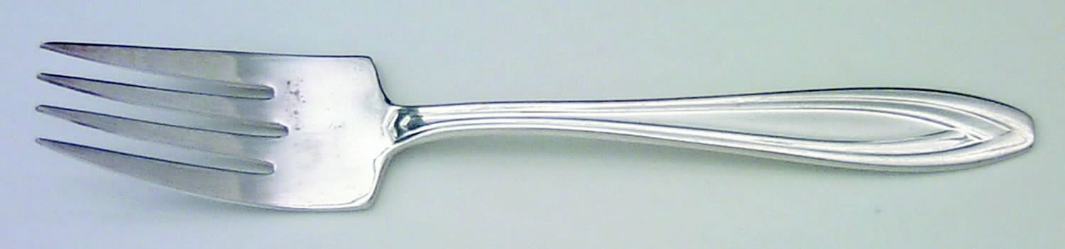 Silhouette (Silverplate, 1930) Individual Salad Fork by International Silver-1
