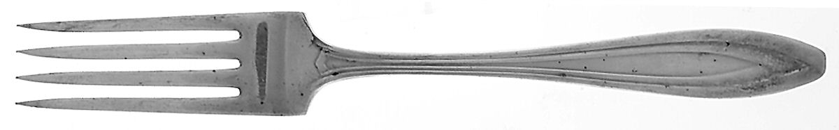 Silhouette (Silverplate, 1930) Fork by International Silver-1