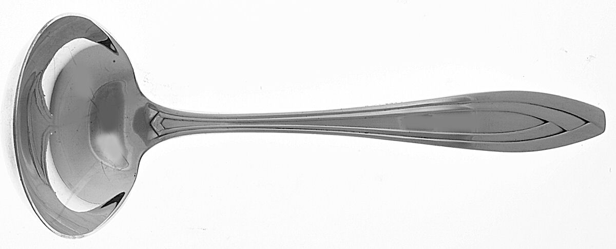 Silhouette (Silverplate, 1930) Solid Gravy Ladle by International Silver-1
