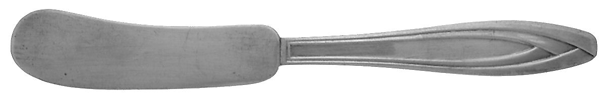 Silhouette (Silverplate, 1930) Flat Handle Butter Spreader by International Silver-1