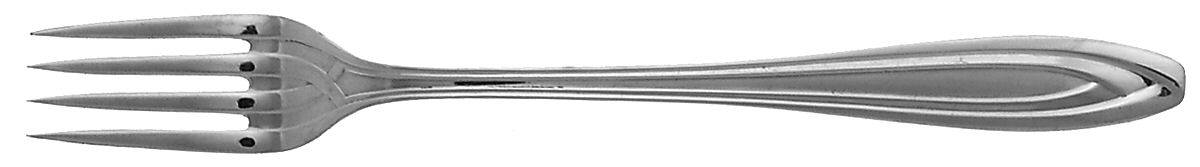 Silhouette (Silverplate, 1930) Grille Fork (Viande) by International Silver-1
