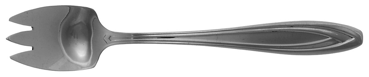 Silhouette (Silverplate, 1930) Ice Cream Fork by International Silver-1