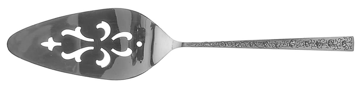 Silver Lace (Silverplate, 1968) Solid Pierced Pie Server by International Silver-1