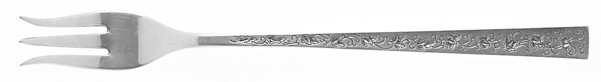 Silver Lace (Silverplate, 1968) Short Handle Pickle/Olive Fork by International Silver-1