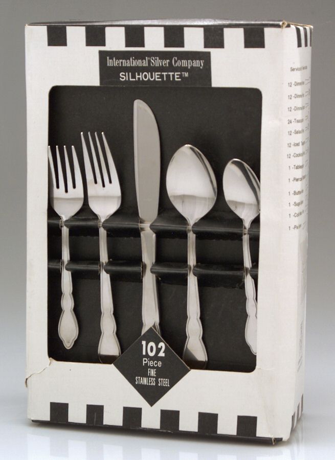 Silhouette (Stainless) 102 Piece Set by International Silver-1