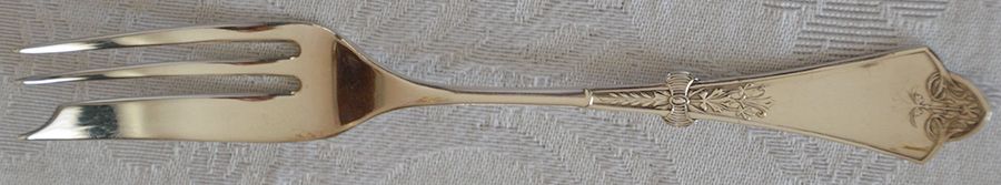 Silver (Silverplate, 1874) Pastry Fork by International Silver-1