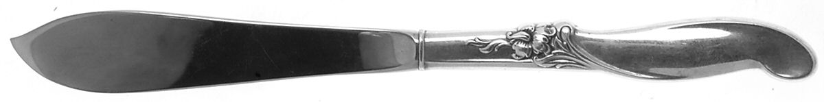Silver Melody (Sterling, 1955) Hollow Handle Master Butter Knife by International Silver-1