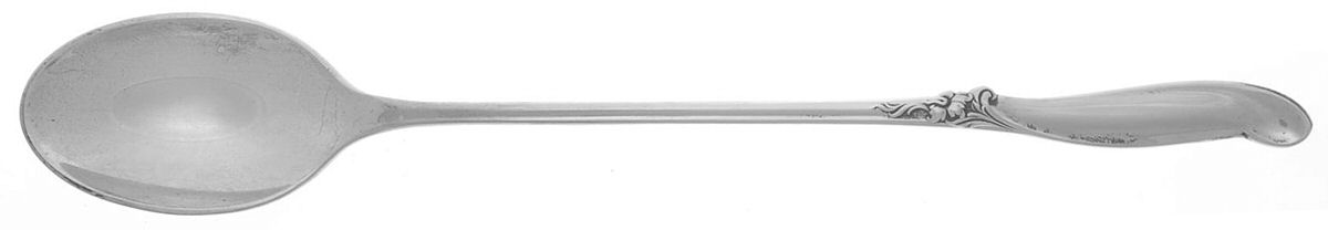 Silver Melody (Sterling, 1955) Iced Tea Spoon by International Silver-1