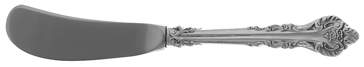 Silver Masterpiece (Sterling, 1970) Butter Spreader Hollow Hdl-Paddle/Stainless Blade by International Silver-1