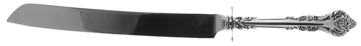 Silver Masterpiece (Sterling, 1970) Cake Slicer with Stainless Blade by International Silver-1