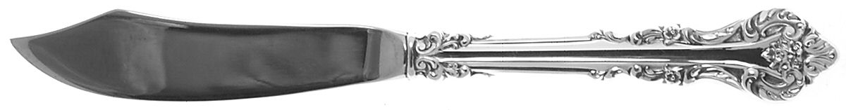 Silver Masterpiece (Sterling, 1970) Individual Fish Knife with Stainless Blade by International Silver-1