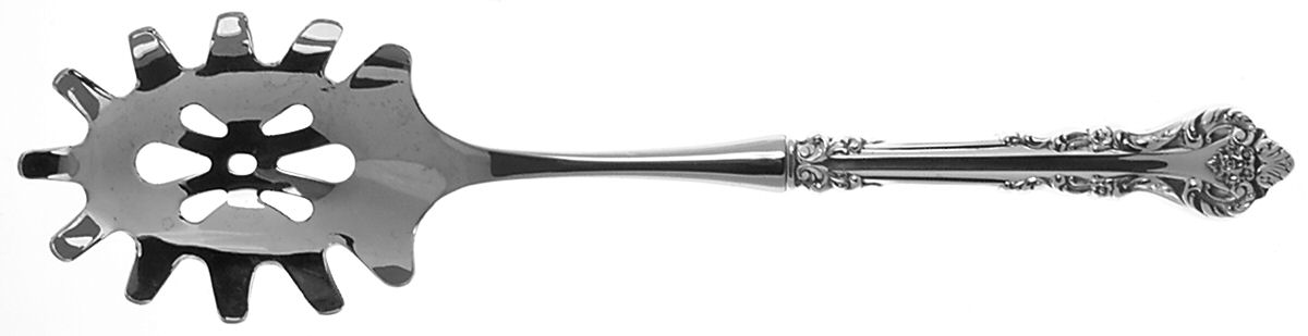 Silver Masterpiece (Sterling, 1970) Pasta Server with Stainless Bowl by International Silver-1