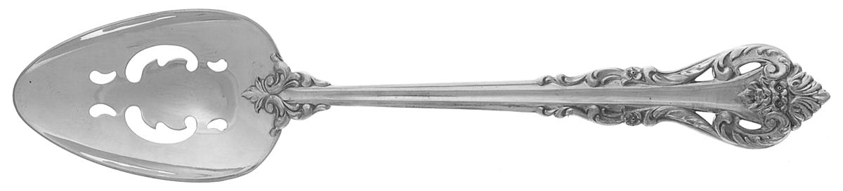 Silver Masterpiece (Sterling, 1970) Pierced Tablespoon (Serving Spoon) by International Silver-1