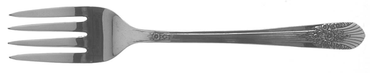 Silver Mist-Marigold (Silverplate, 1935) Individual Salad Fork by International Silver-1