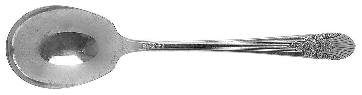 Silver Mist-Marigold (Silverplate, 1935) Sugar Spoon by International Silver-1