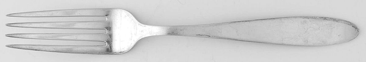 Simplicity (Sterling, 1936) Fork by International Silver-1