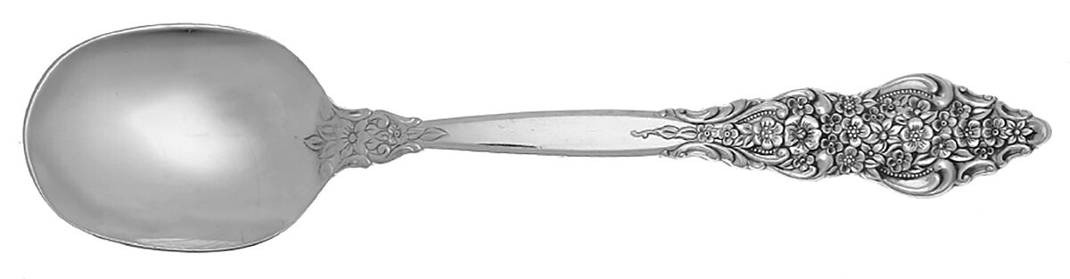 Silver Renaissance (Silverplate, 1971) Round Bowl Soup Spoon (Cream Soup) HC by International Silver-1