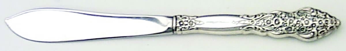Silver Renaissance (Silverplate, 1971) Hollow Handle Master Butter Knife by International Silver-1