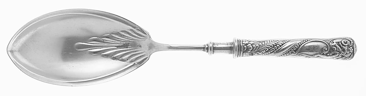Siren (Silverplate, 1891) Vegetable Serving Spoon (Solid) by International Silver-1