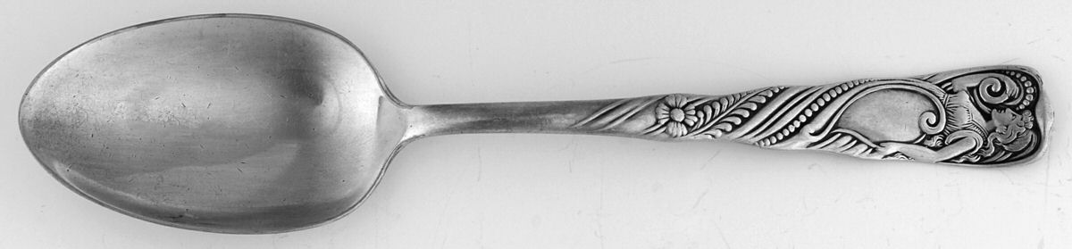 Siren (Silverplate, 1891) Tablespoon (Serving Spoon) by International Silver-1
