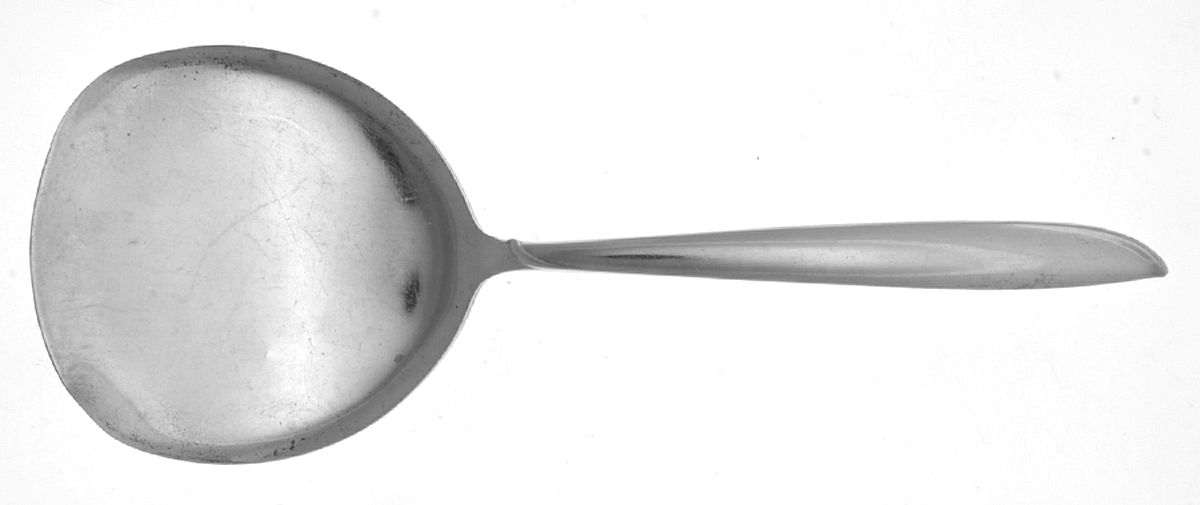 Silver Rhythm (Sterling, 1953) Tomato Server, Solid Piece by International Silver-1