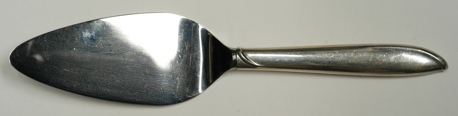 Silver Rhythm (Sterling, 1953) Cheese Server with Stainless Blade by International Silver-1