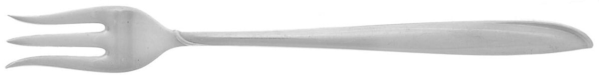Silver Rhythm (Sterling, 1953) Short Handle Pickle/Olive Fork by International Silver-1