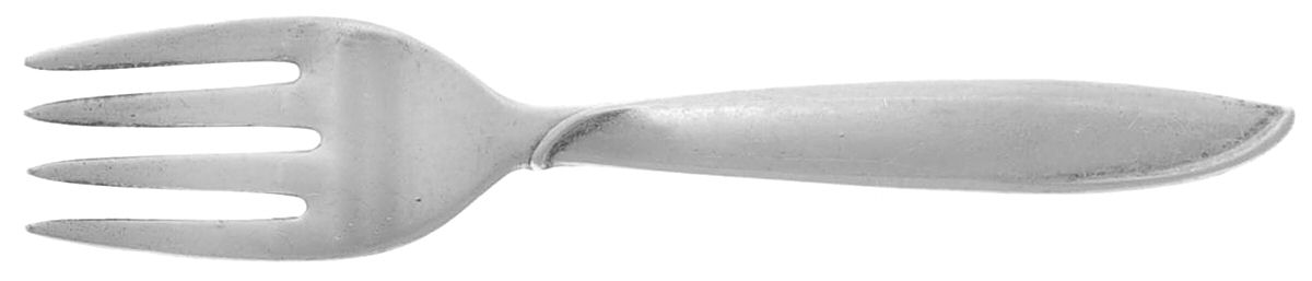 Silver Rhythm (Sterling, 1953) Baby Fork by International Silver-1