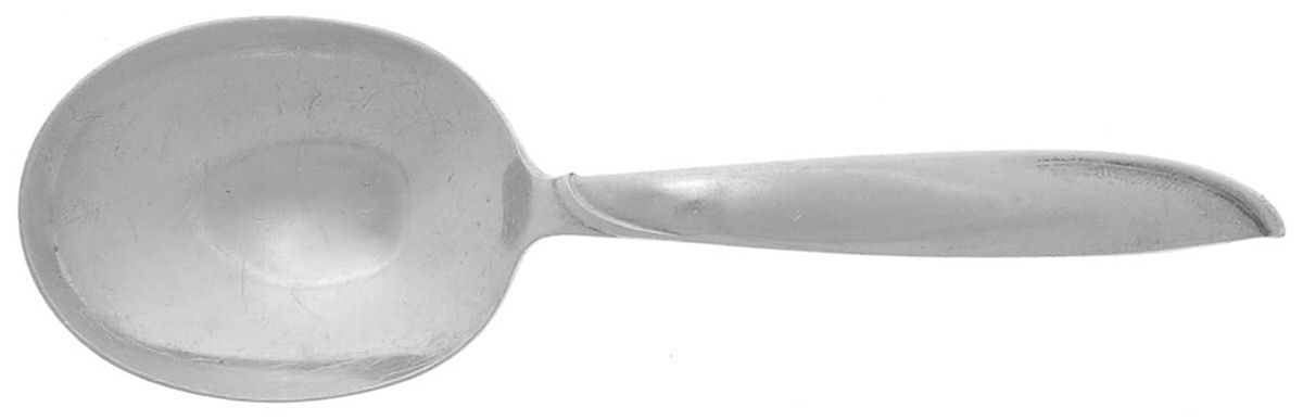 Silver Rhythm (Sterling, 1953) Straight Handle Baby Spoon by International Silver-1