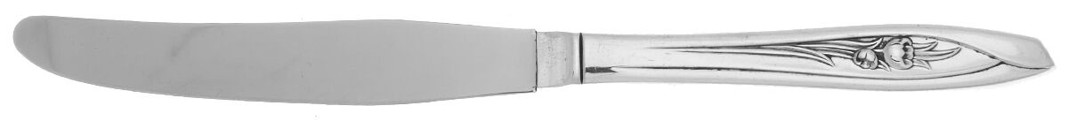 Silver Tulip (Silverplate, 1956) Modern Hollow Knife with Pinched Handle by International Silver-1