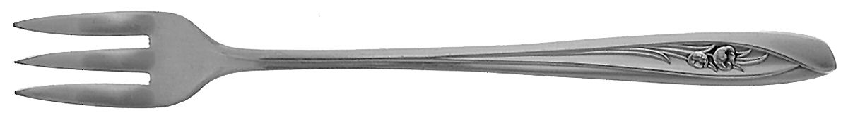Silver Tulip (Silverplate, 1956) Cocktail/Seafood Fork by International Silver-1