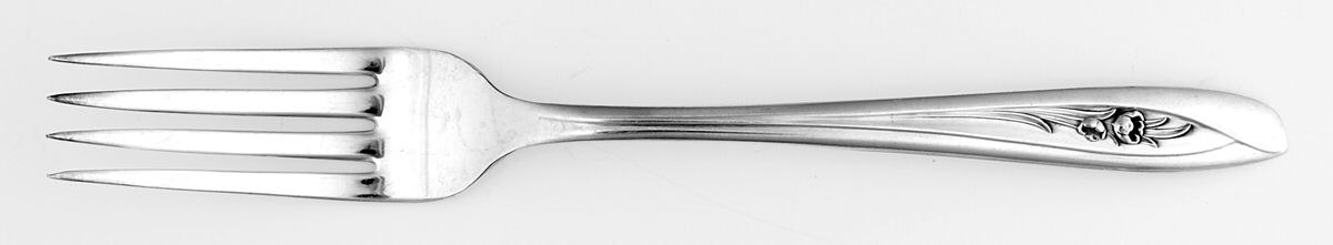 Silver Tulip (Silverplate, 1956) Fork by International Silver-1