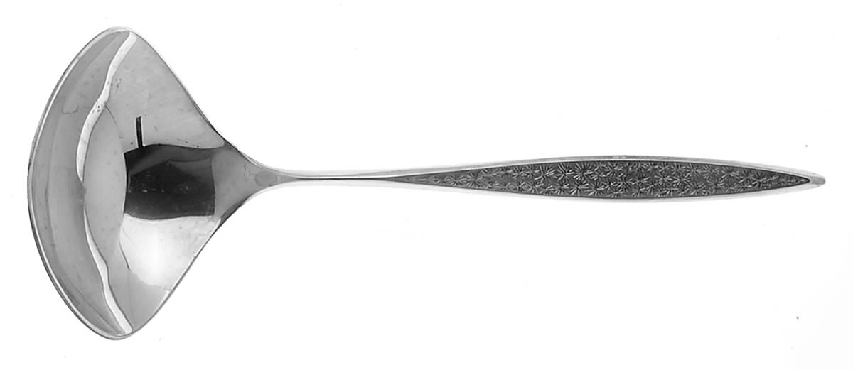 Snowflake (Sterling, 1966) Solid Gravy Ladle by International Silver-1