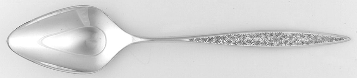 Snowflake (Sterling, 1966) Dessert/Oval Soup Spoon by International Silver-1