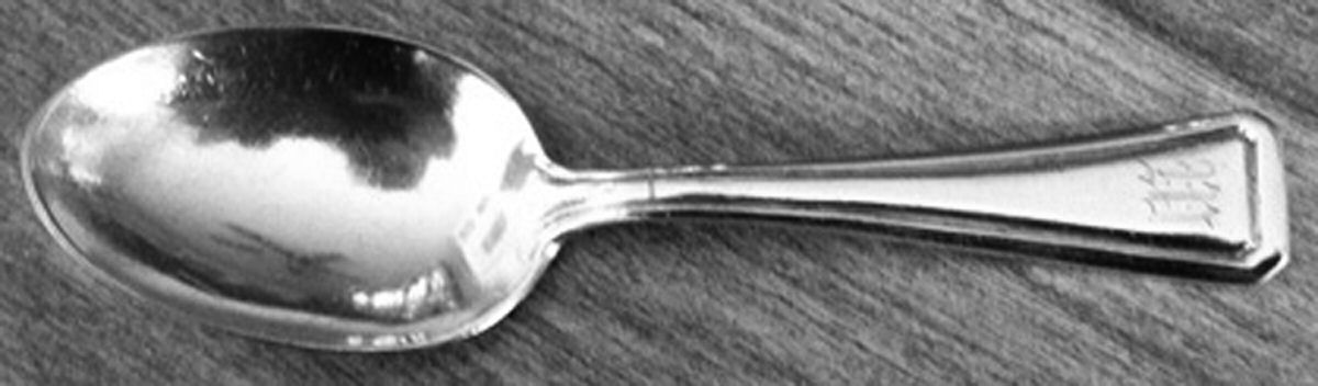 Somerset (Silverplate, 1914) Straight Handle Baby Spoon by International Silver-1