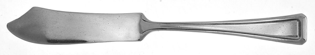 Somerset (Silverplate, 1914) Flat Handle Master Butter Knife by International Silver-1